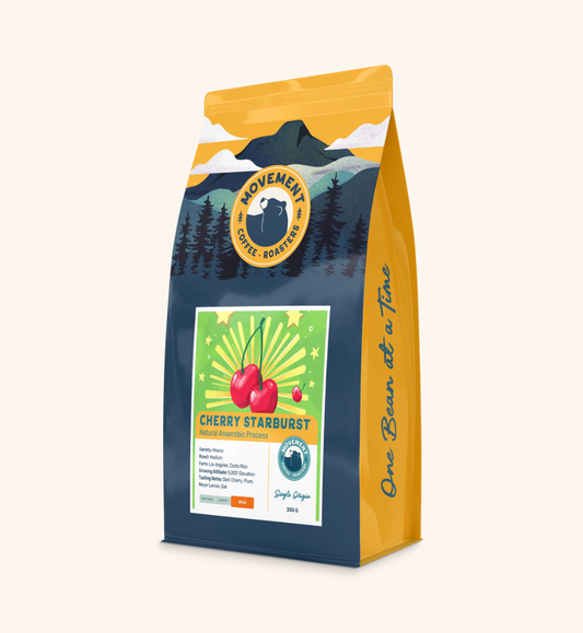 Cherry Starburst Coffee Bag