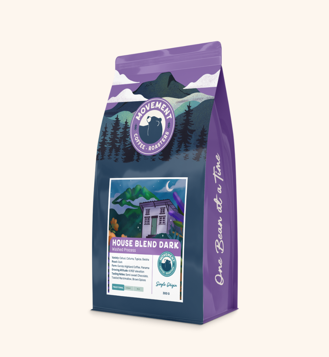 House Blend Dark Coffee Bag