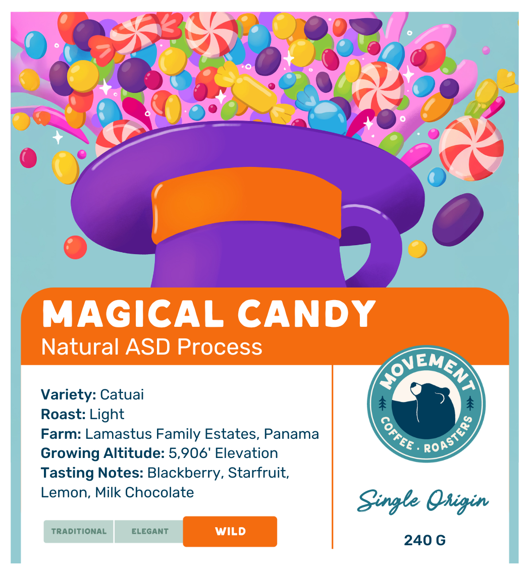 Magical Candy Coffee Bag