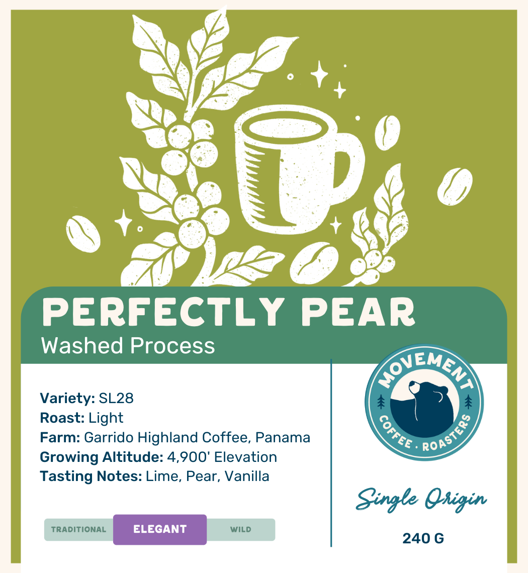 Perfectly Pear Coffee Bag