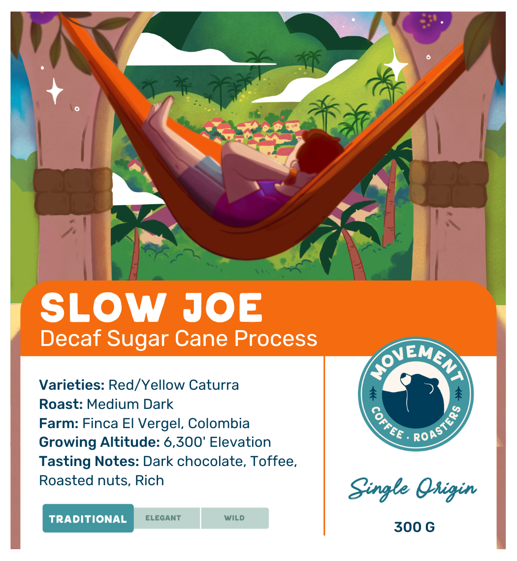 Slow Joe Decaf Coffee Bag