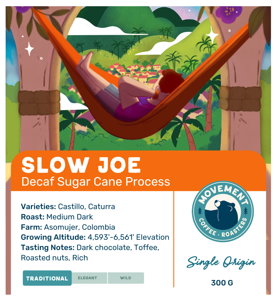 Slow Joe Decaf Coffee Bag