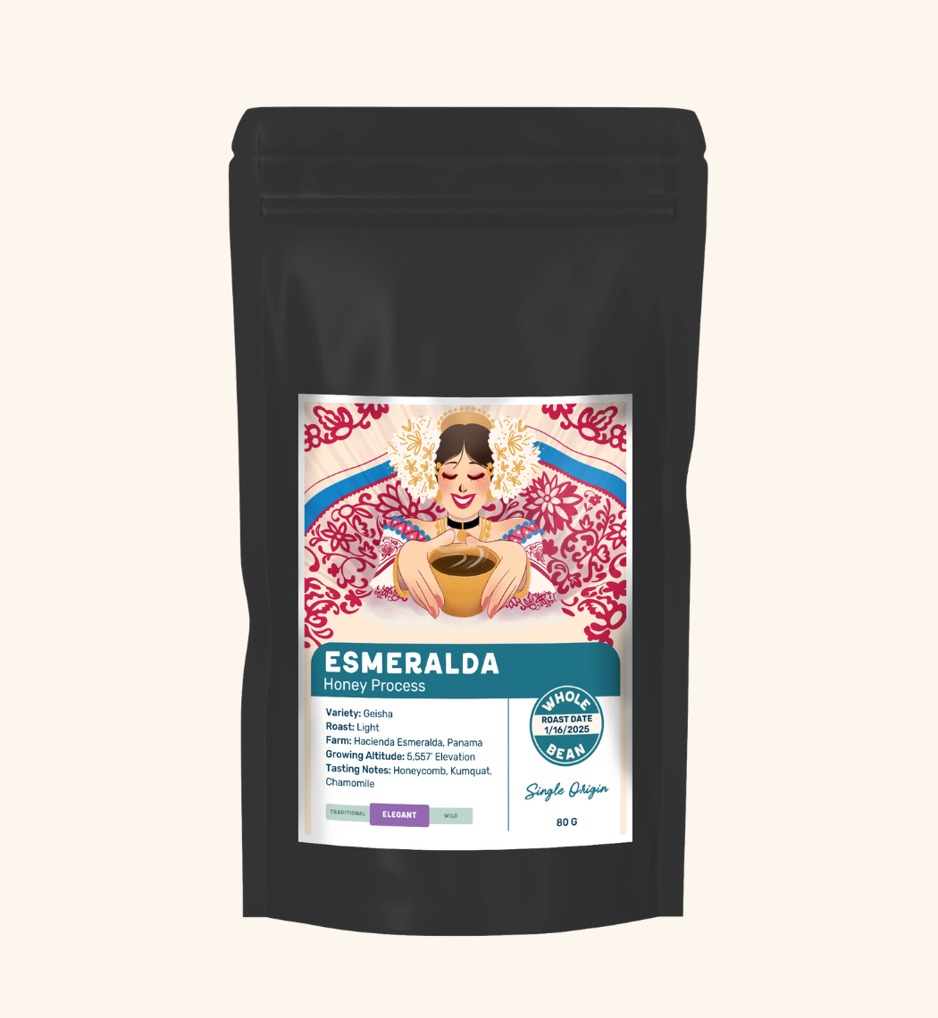 Esmeralda Coffee Bag (80 grams)