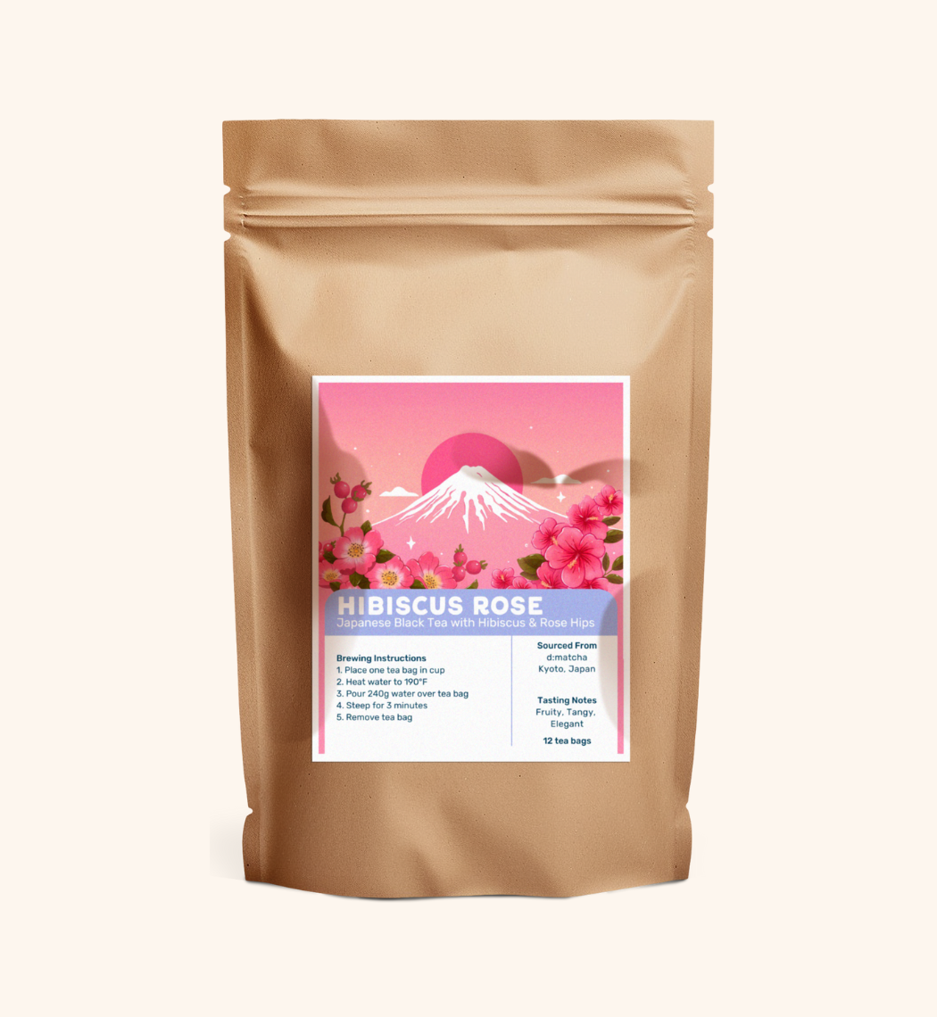 Hibiscus Rose Japanese Tea