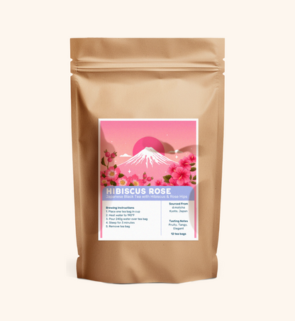 Hibiscus Rose Japanese Tea