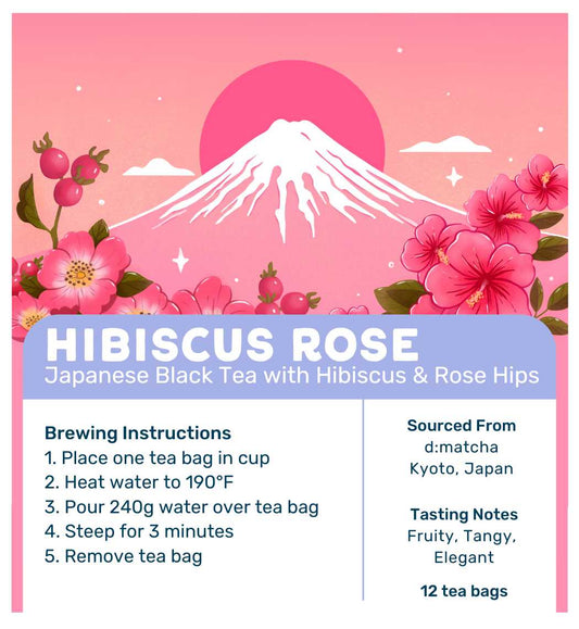 Hibiscus Rose Japanese Tea