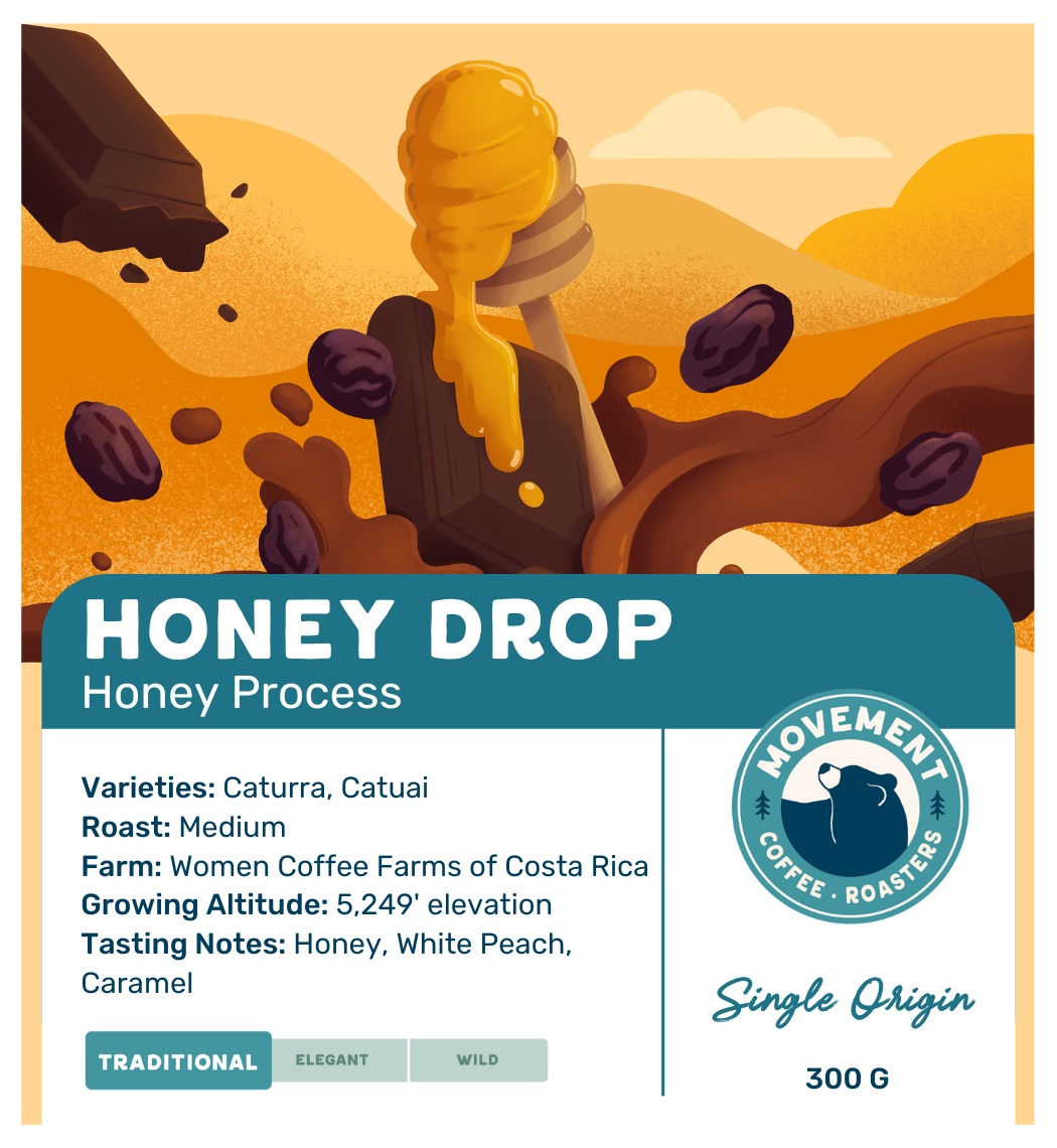 Honey Drop Coffee Bag