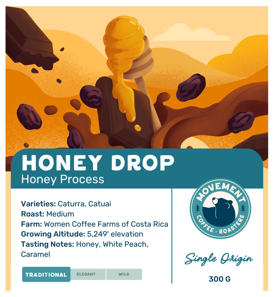 Honey Drop Coffee Bag