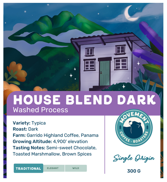 House Blend Dark Coffee Bag