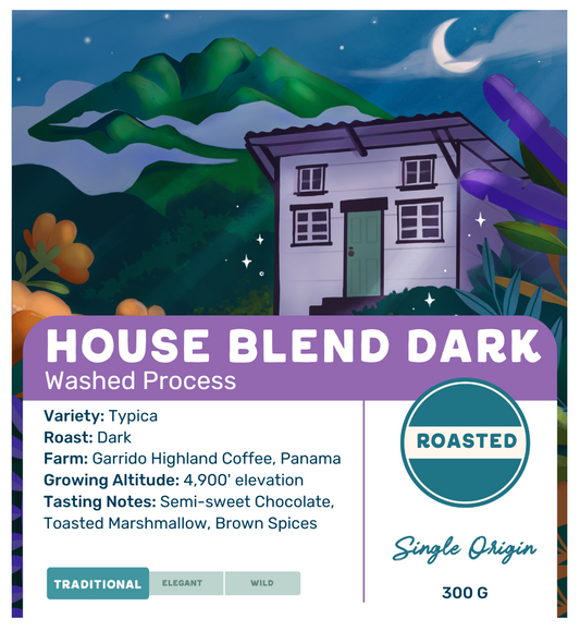 House Blend Dark Coffee Bag