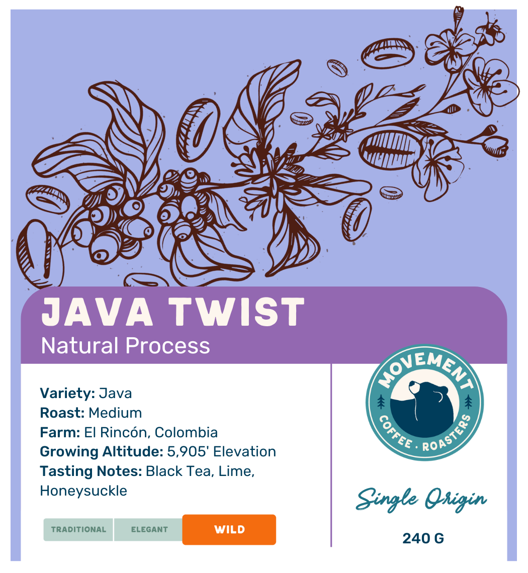 Java Twist Coffee Bag