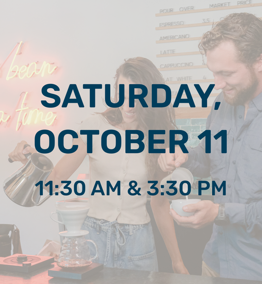 Rare Coffee Tasting & Brewing Workshop (Oct. 11, 2025)
