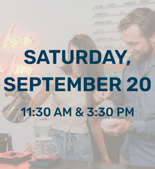 Rare Coffee Tasting & Brewing Workshop (Sept. 20th, 2025)