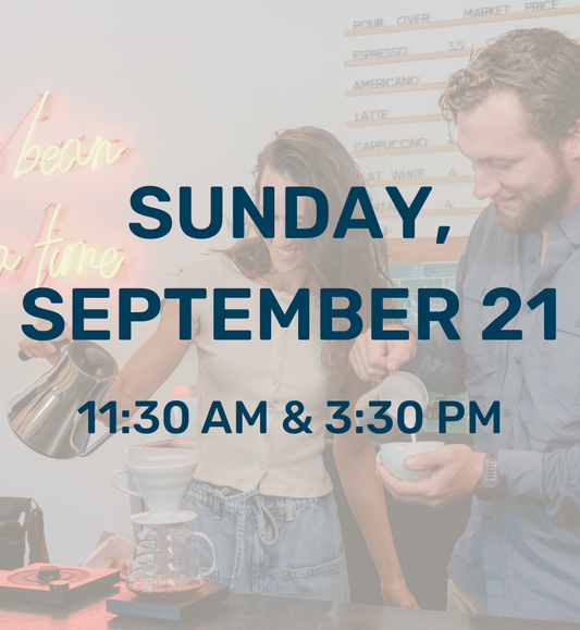 Rare Coffee Tasting & Brewing Workshop (Sept. 21st, 2025)