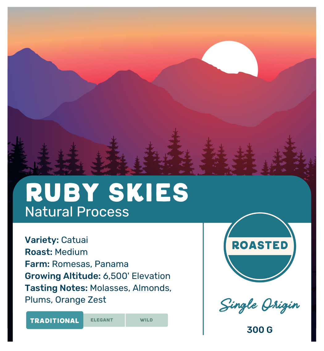 Ruby Skies Coffee Bag