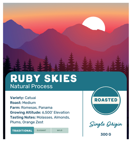 Ruby Skies Coffee Bag