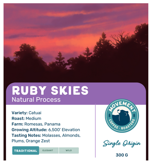 Ruby Skies Coffee Bag