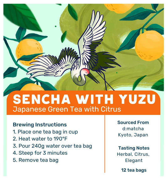 Sencha with Yuzu Japanese Tea