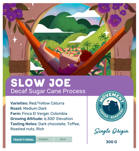 Slow Joe Decaf Coffee Bag