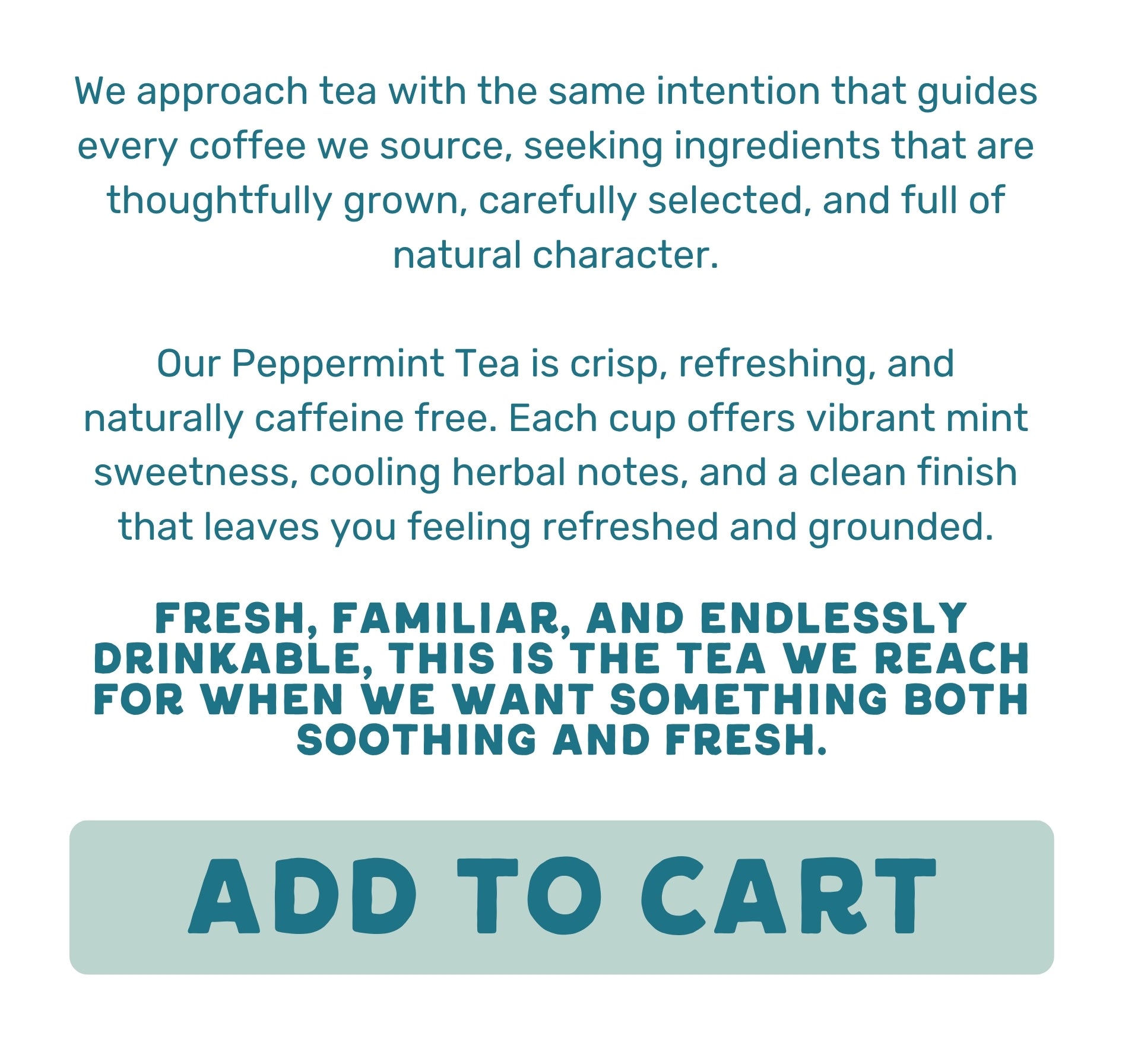 Peppermint Tea